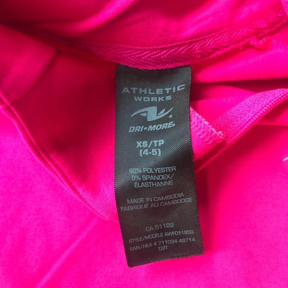 🔥3/$20.Athletic Works Girls' Active Legging and top - Picture 6 of 7